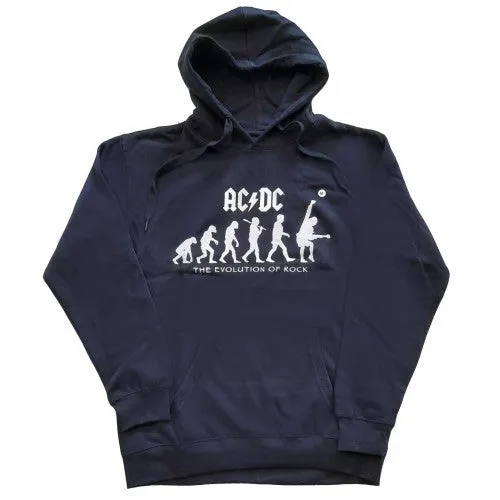 AC/DC Unisex Adult The Evolution of Rock Pullover Hoodie