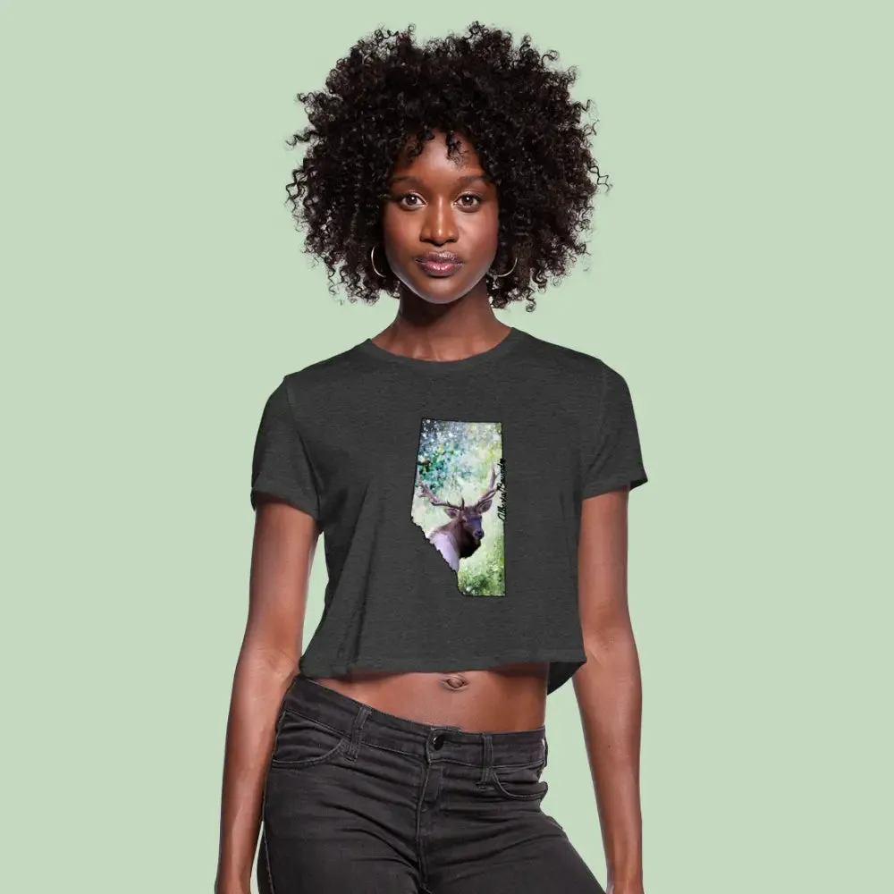 Alberta Bound Graphic Crop Tee