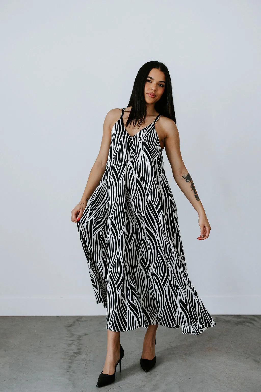 Amari Printed Dress