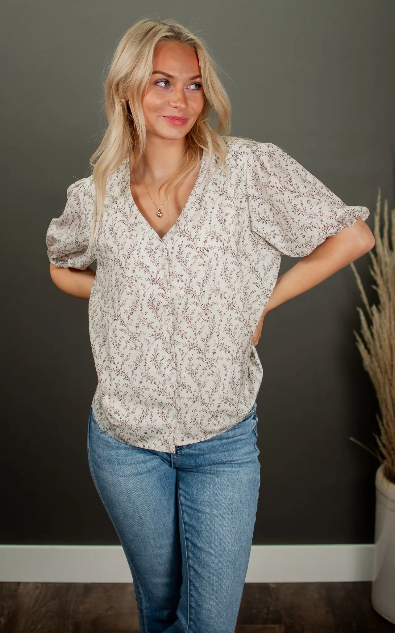 Bella Puff Blouse