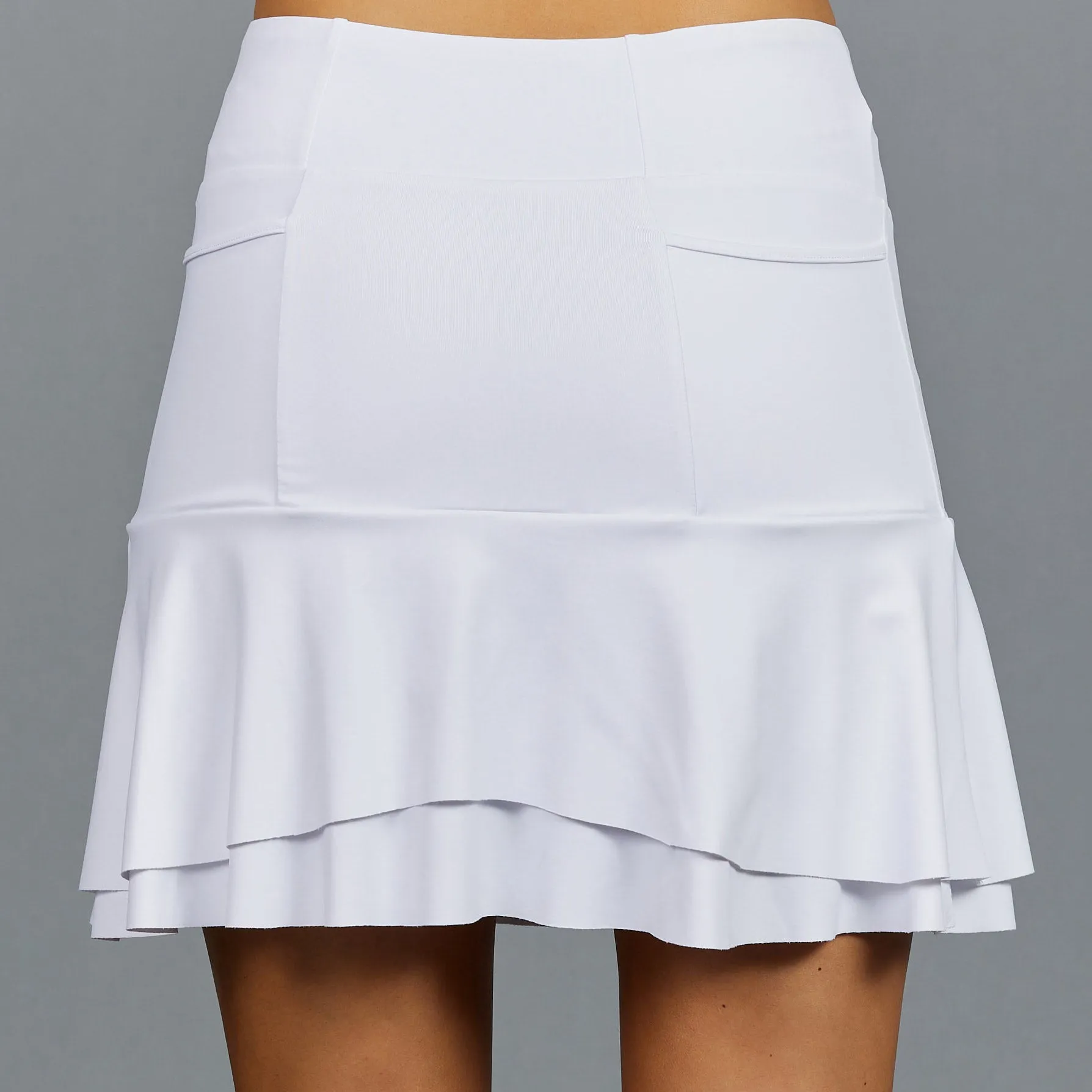 Classic Long Skort (white)