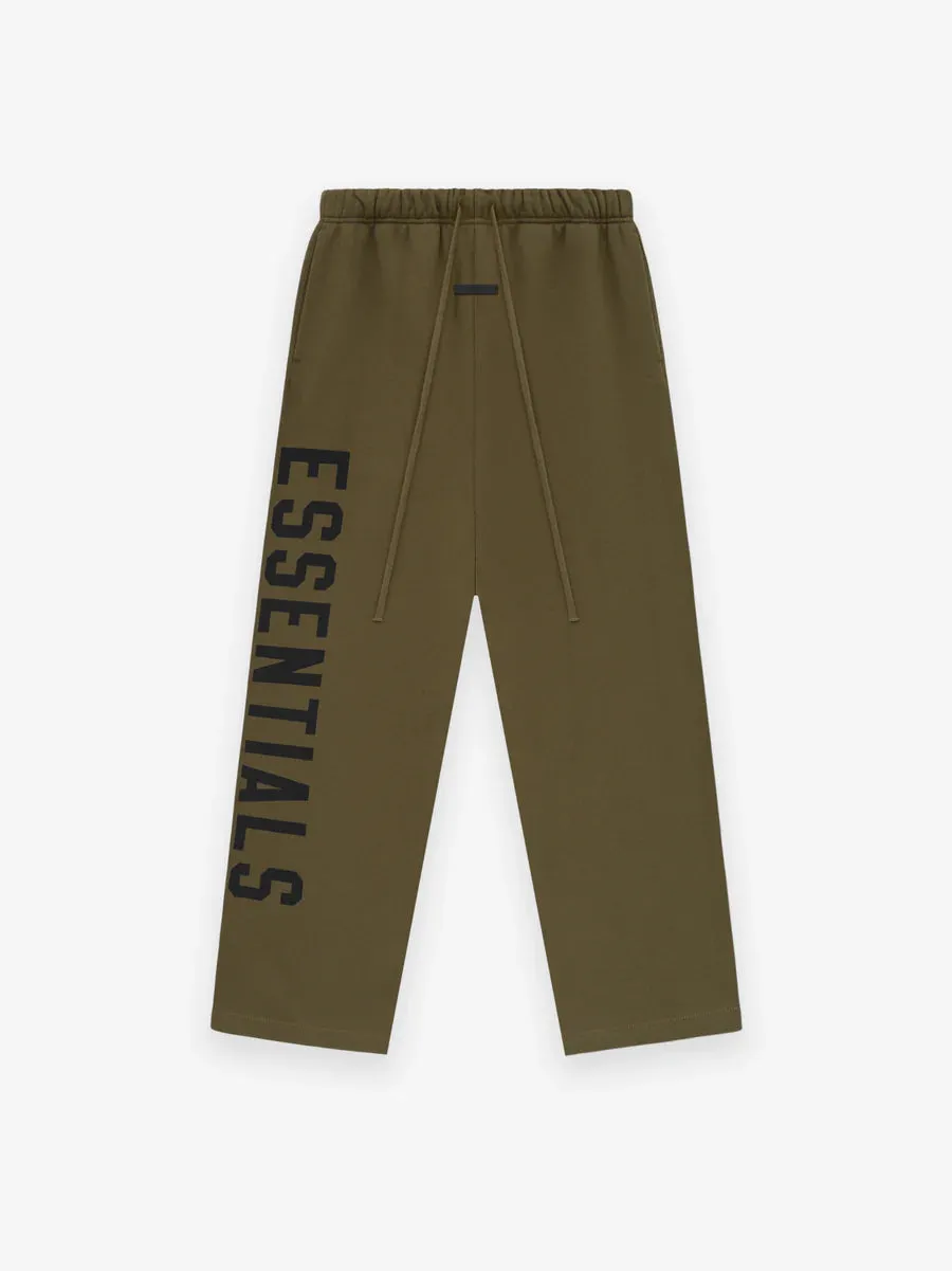 Fear of God Essentials Fleece Relaxed Sweatpants in Olive