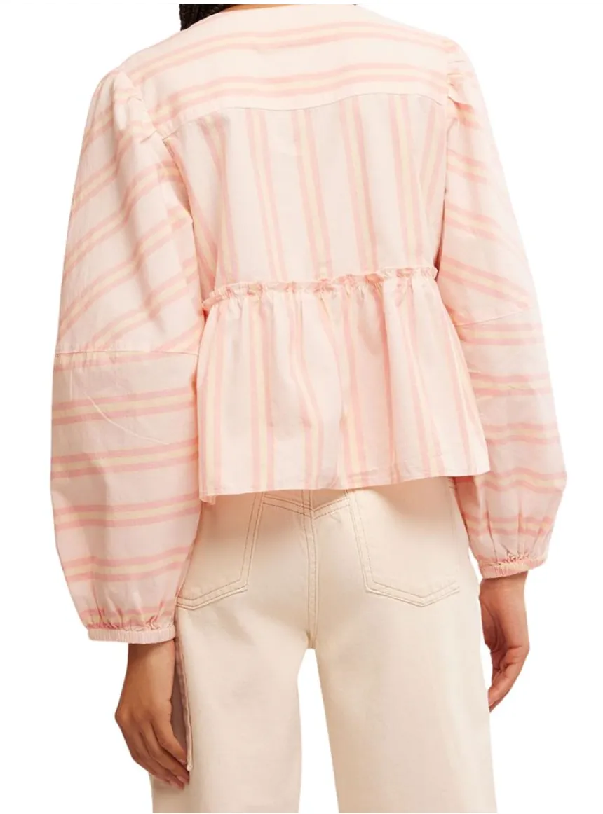 Free People Brunch Babe Blouse