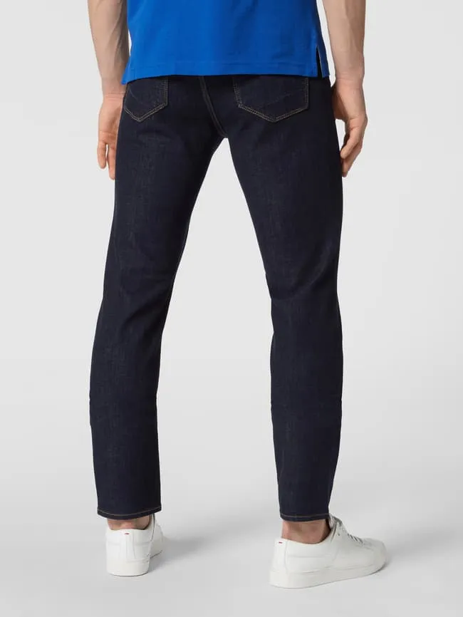 High Stretch Straight Fit Jeans, Chuck - Hi Flex Brax, Navy