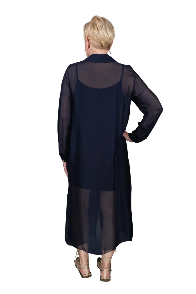 Kayne Silk Shirt Dress (DLS201) - FINAL SALE