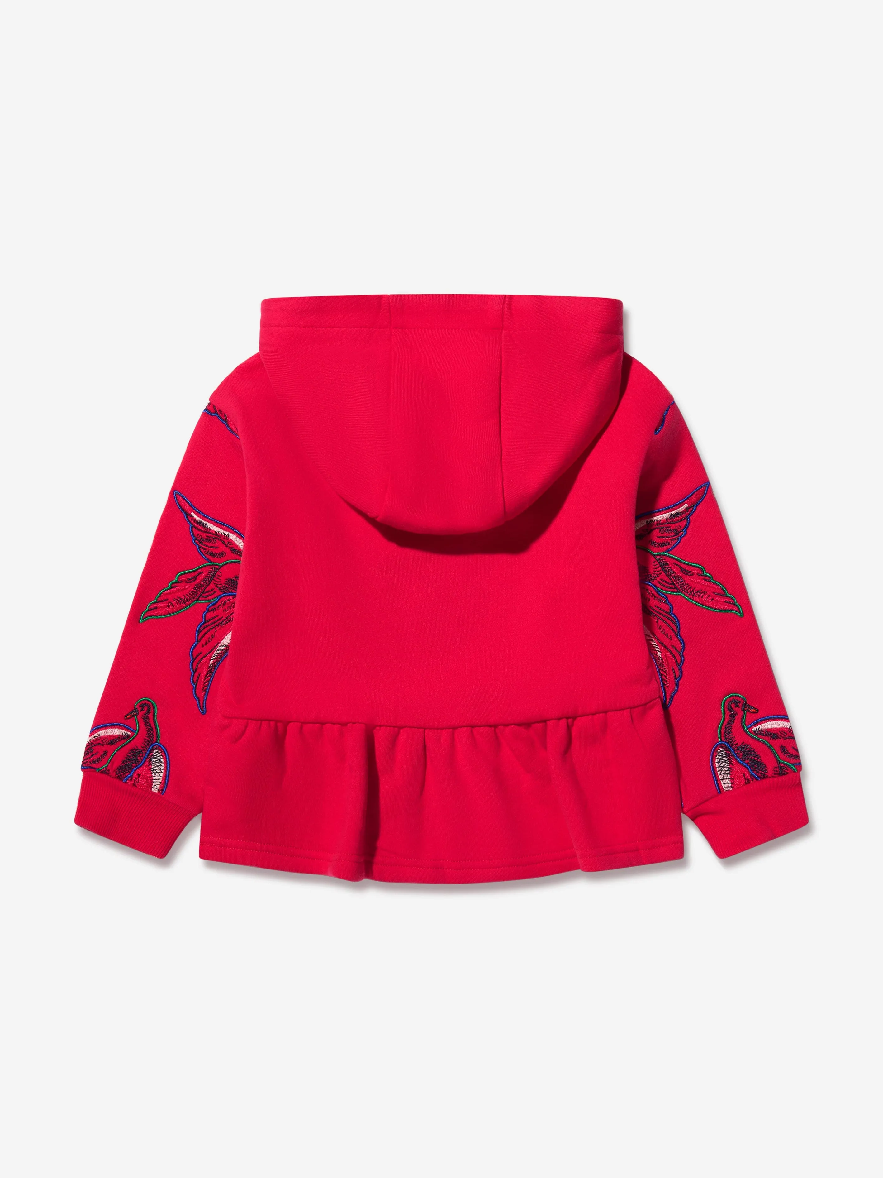 KENZO Girls Embroidered Elephant Hoodie