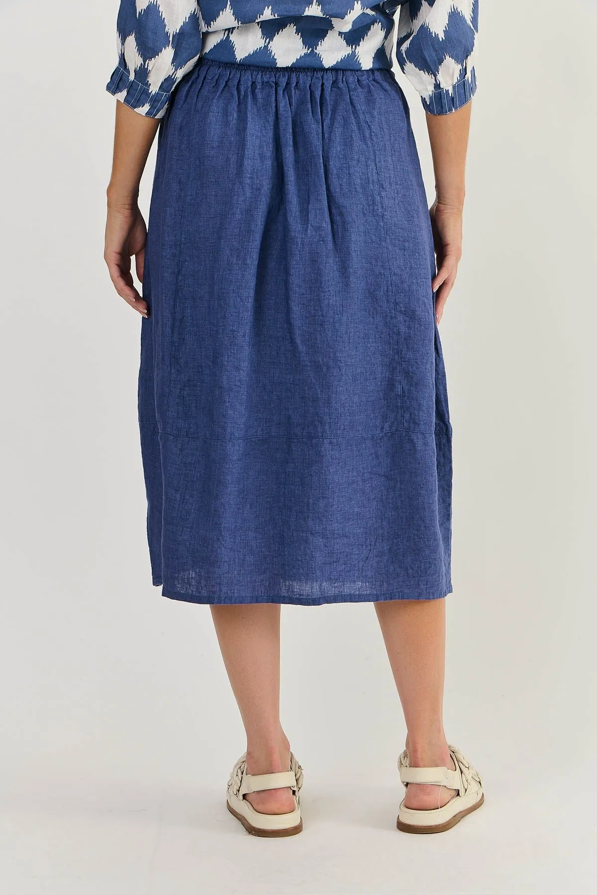 Linen Skirt - Delta