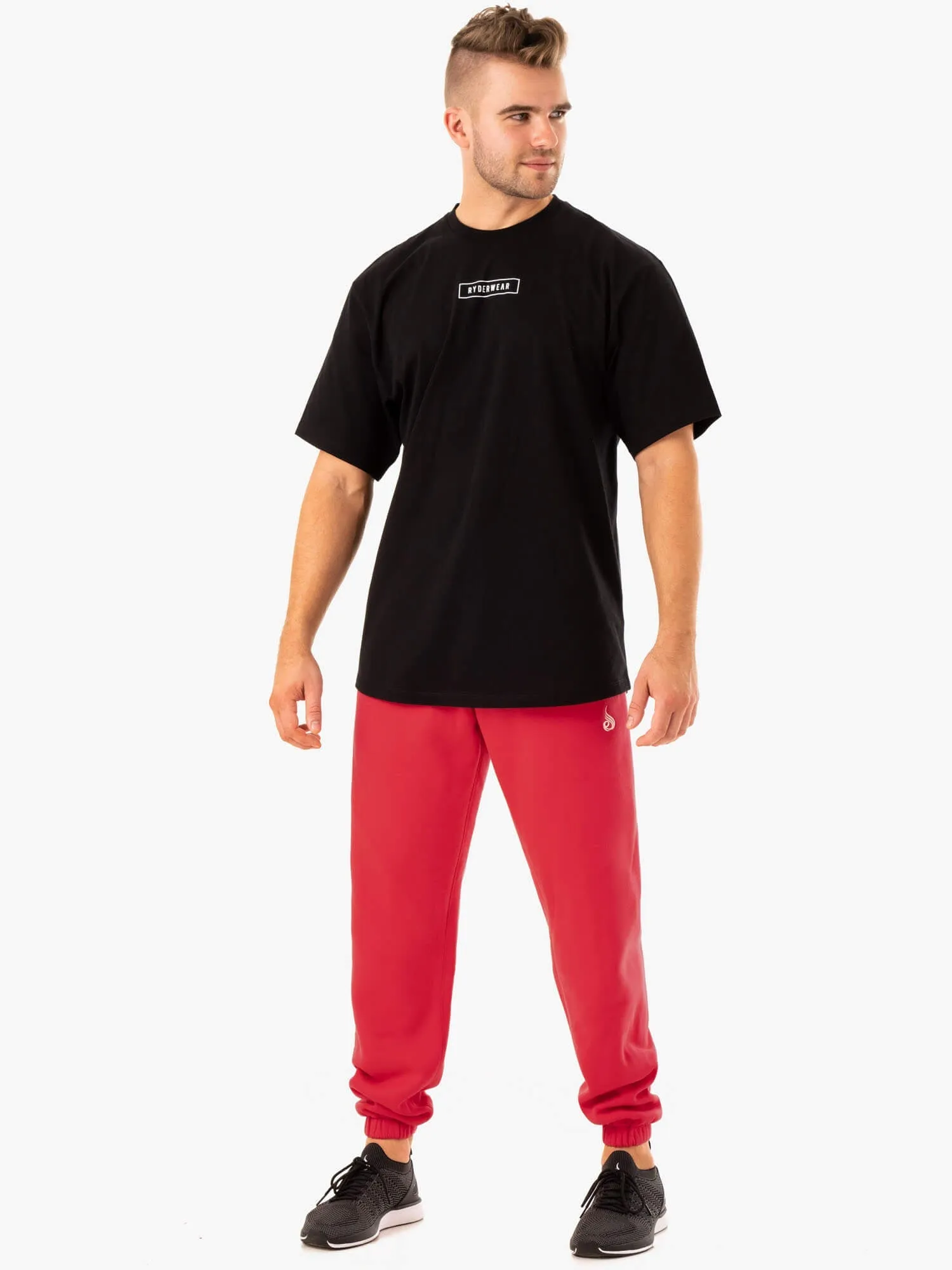 Recharge Relaxed Track Pant - Red