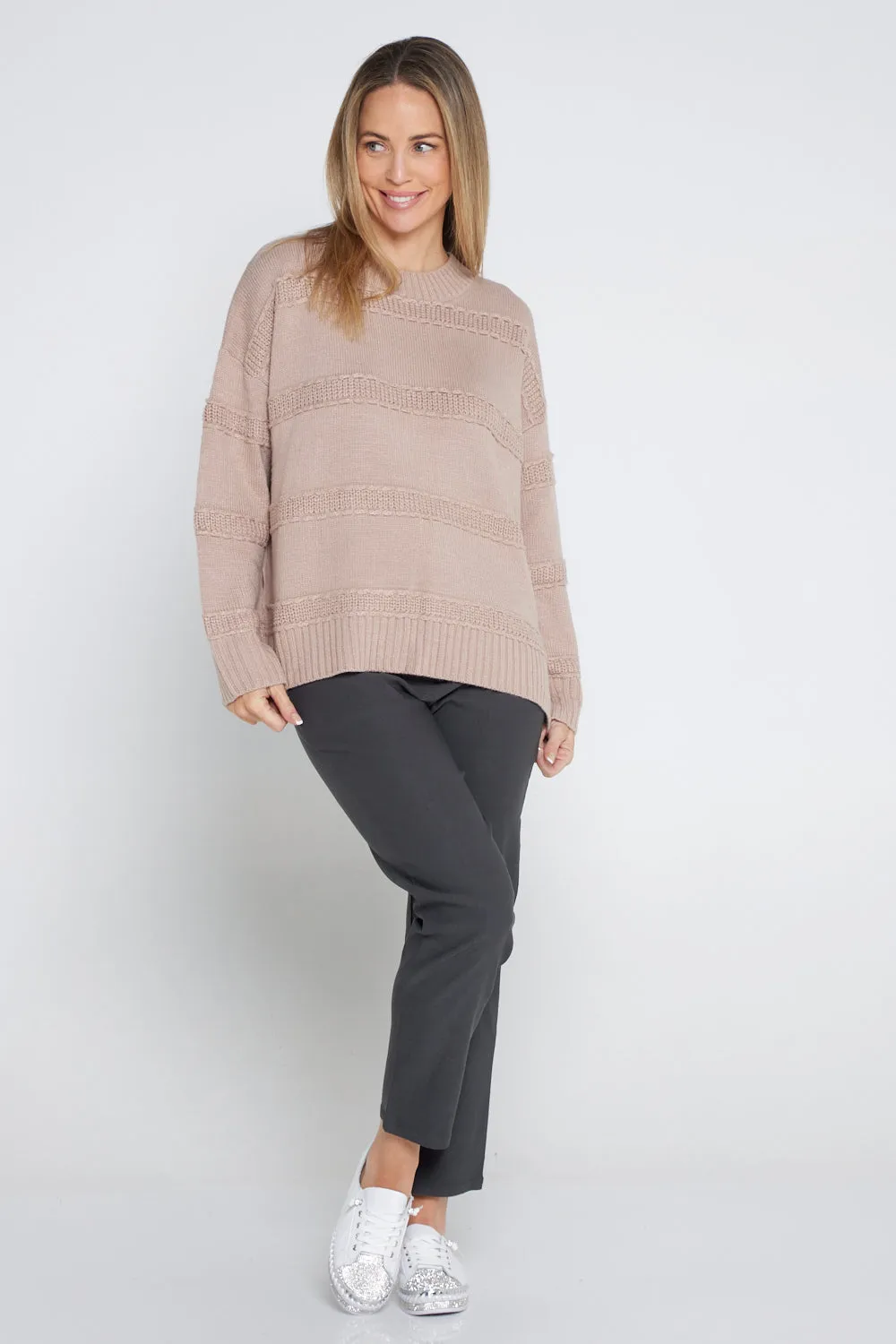 Rome Knit Jumper - Oatmeal