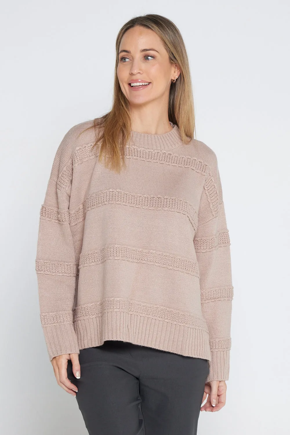 Rome Knit Jumper - Oatmeal