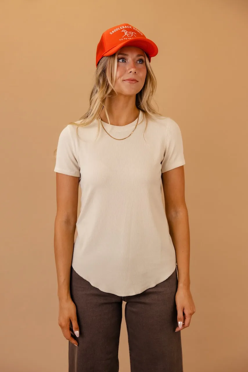 Sadie Solid Tee