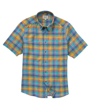 Seersucker Plaid Sport Shirt