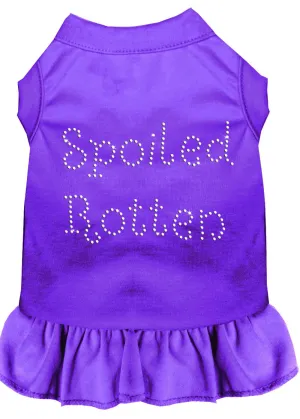 Spoiled Rotten Rhinestone Dress Purple Xxl (18)