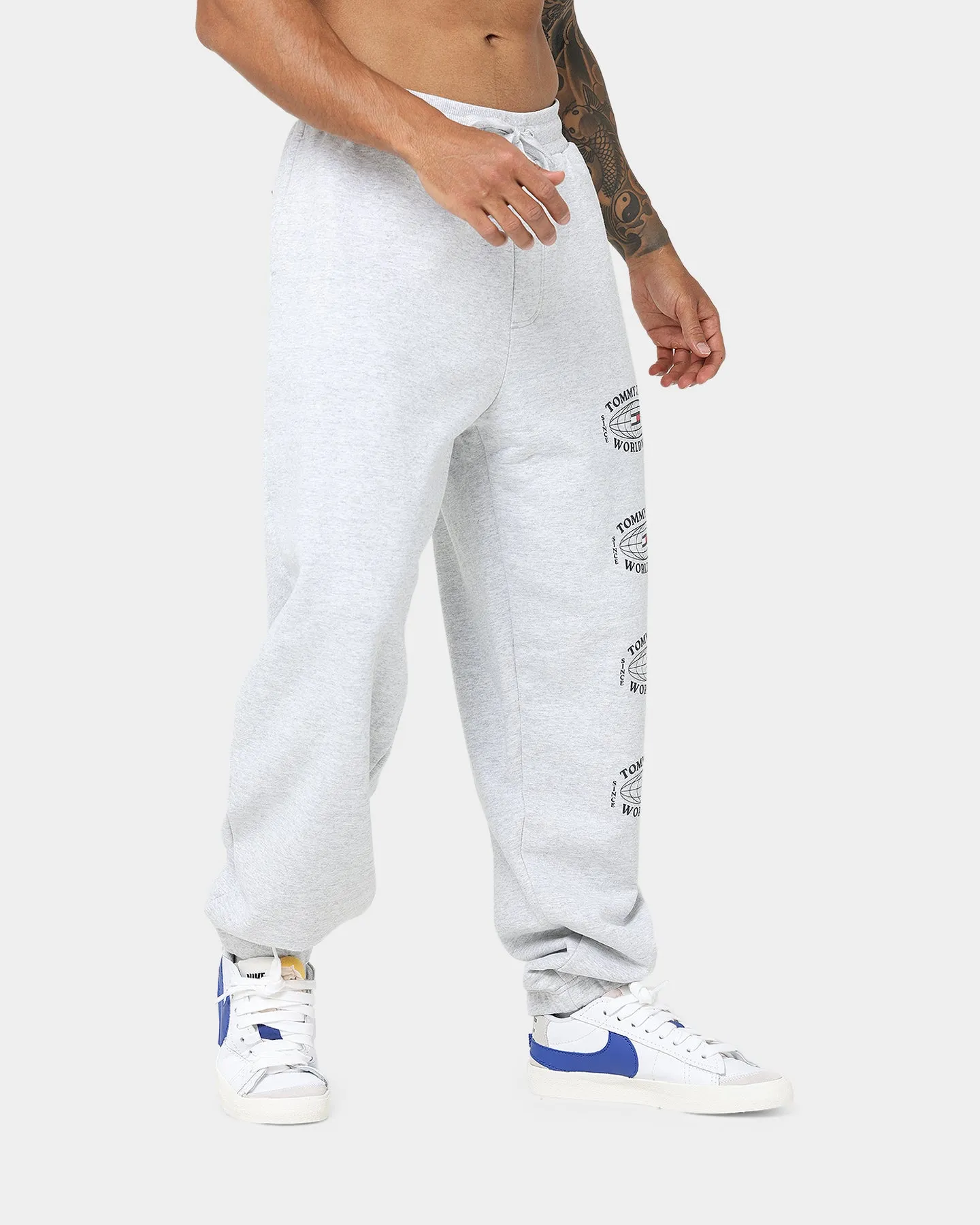 Tommy Jeans Modern Essentials Sweatpants Silver Grey Heather