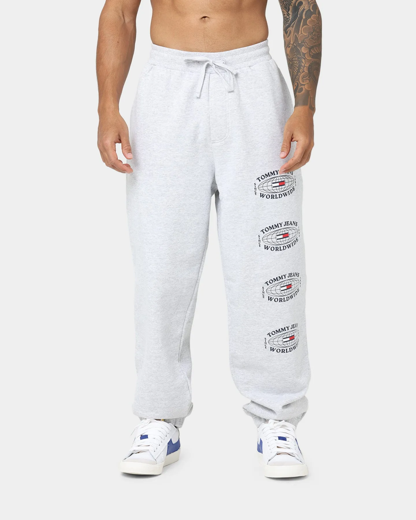 Tommy Jeans Modern Essentials Sweatpants Silver Grey Heather