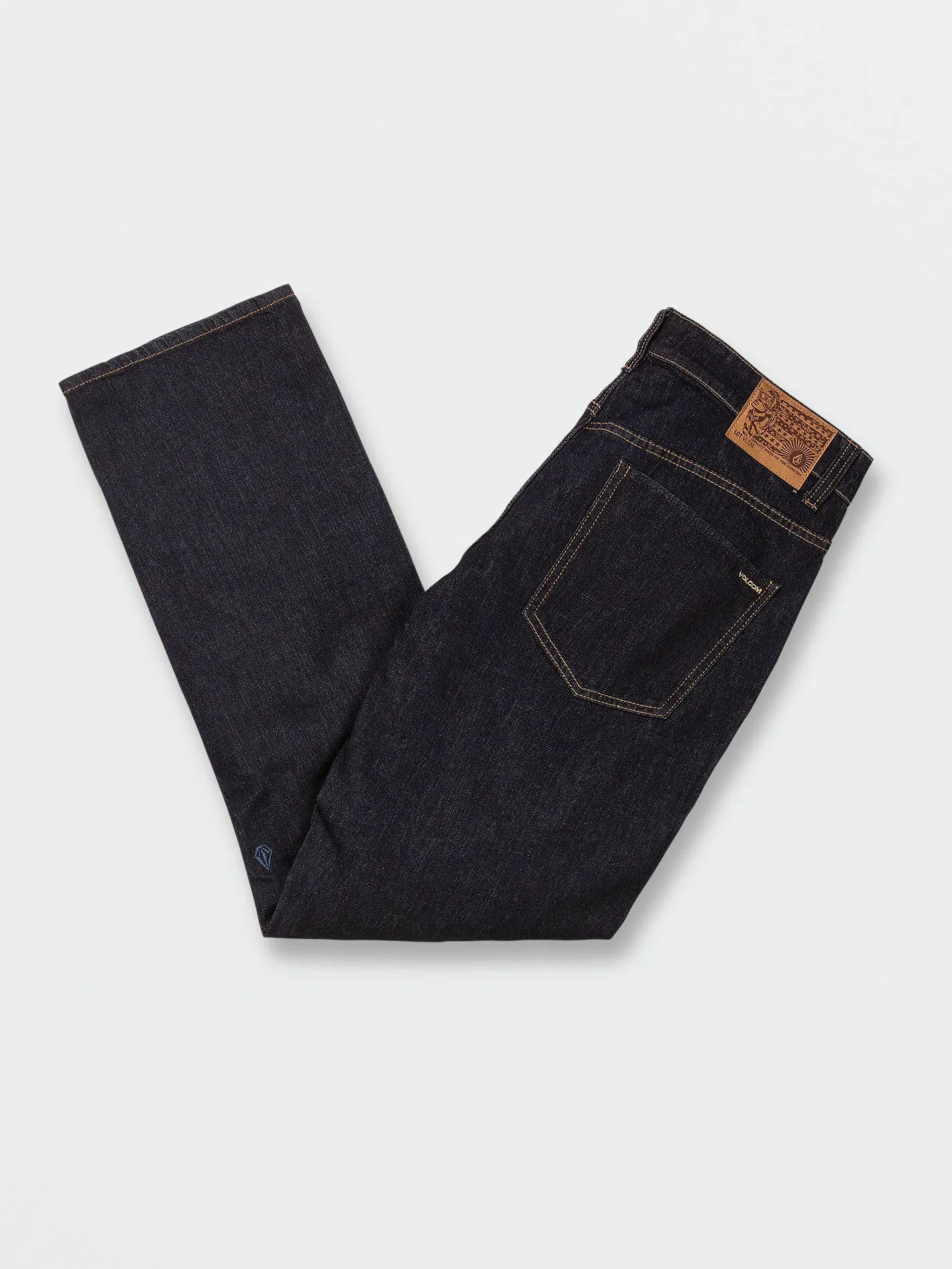 V Solver Modern Fit Stretch Jeans - Rinsed Indigo