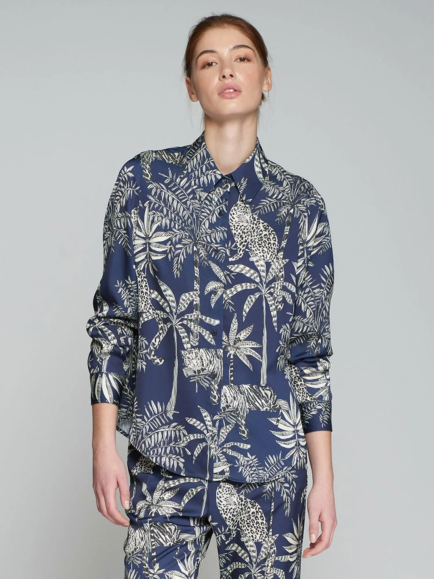 Vilagallo - Jungle Print Shirt - Mafalda