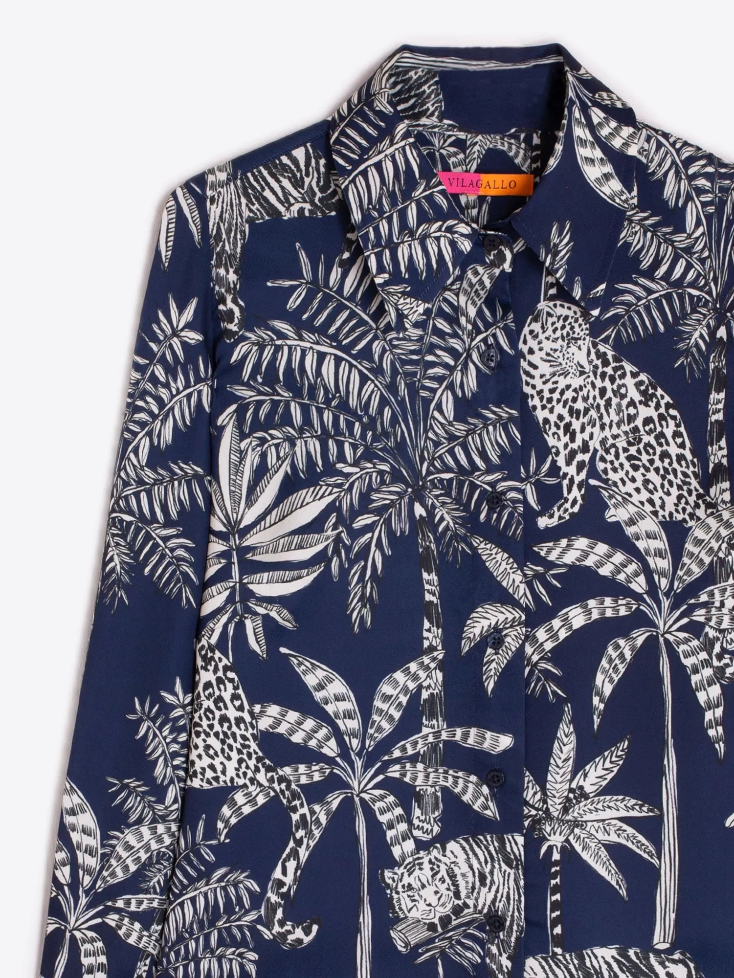 Vilagallo - Jungle Print Shirt - Mafalda